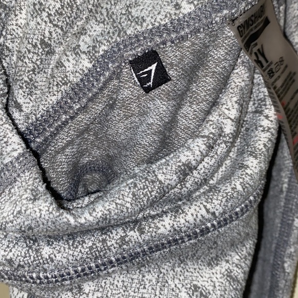 Gymshark Dry Fleur Texture Gray Leggings Size S - Picture 13 of 14